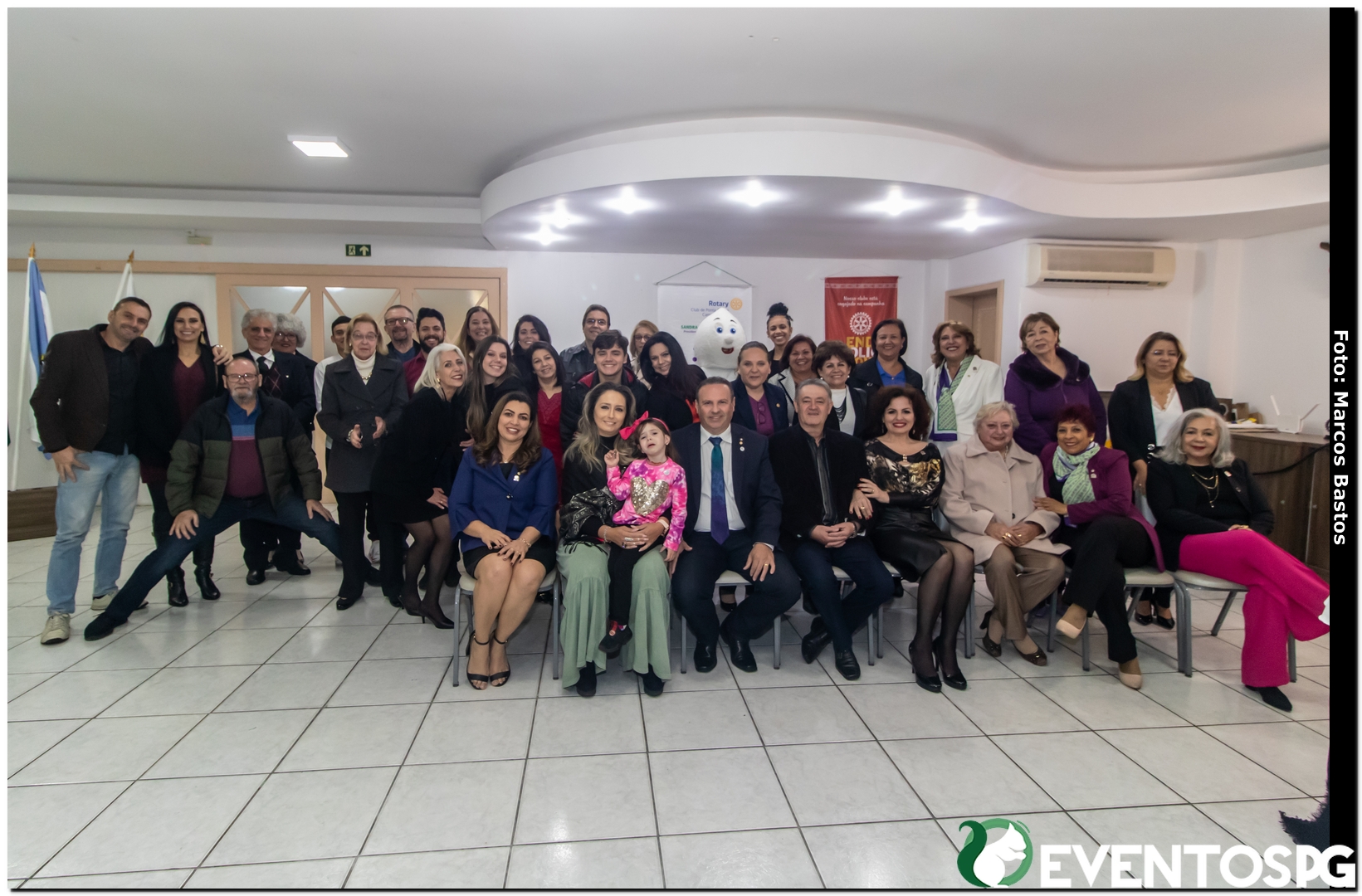 Rotary Campos Gerais – Visita do Governador e Posse de Membros